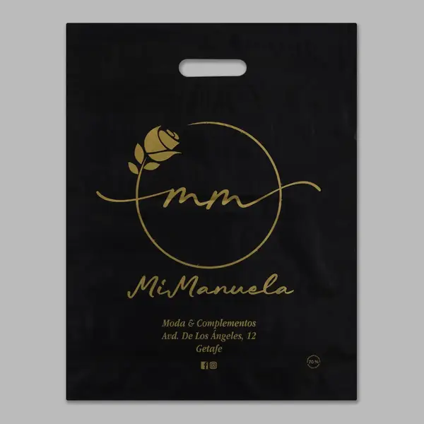 Bolsa de asa troquelada 12