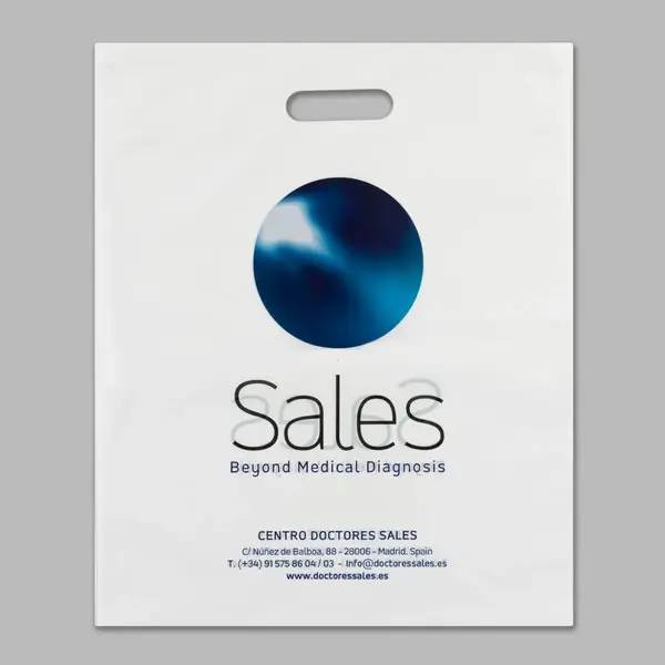 Bolsa de asa troquelada 14