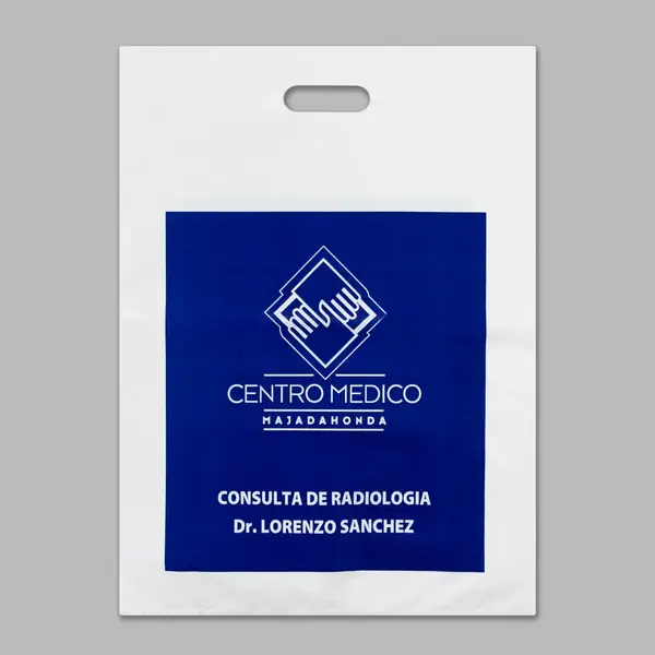 Bolsa de asa troquelada 16