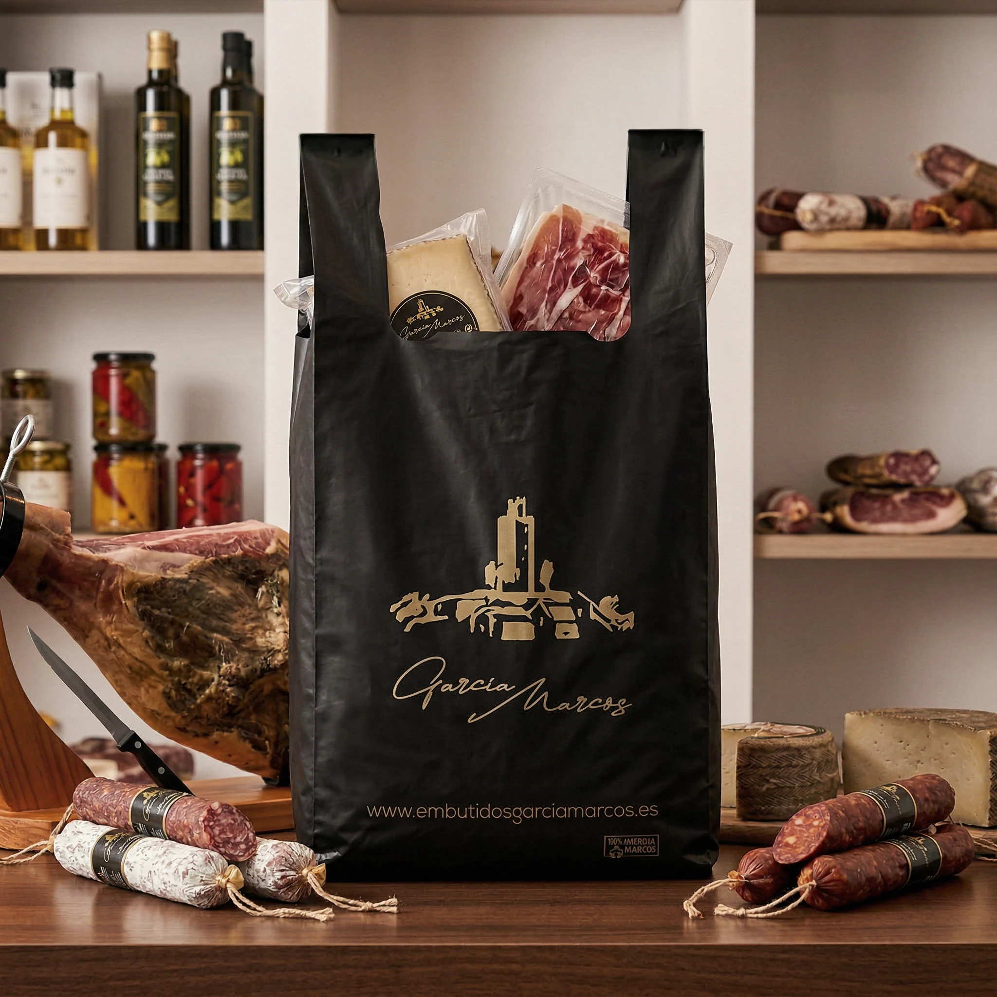 Bolsa de asa camiseta