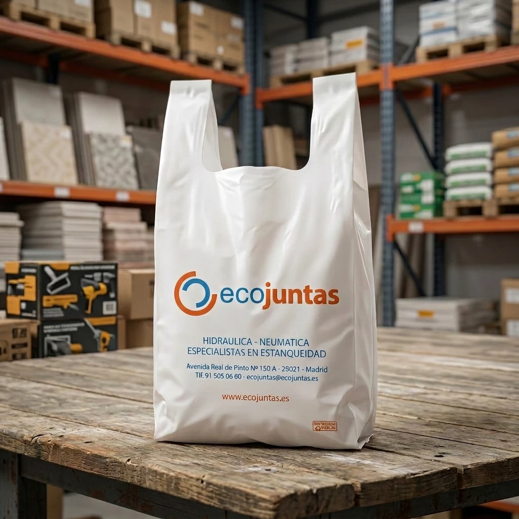 Bolsa de asa camiseta