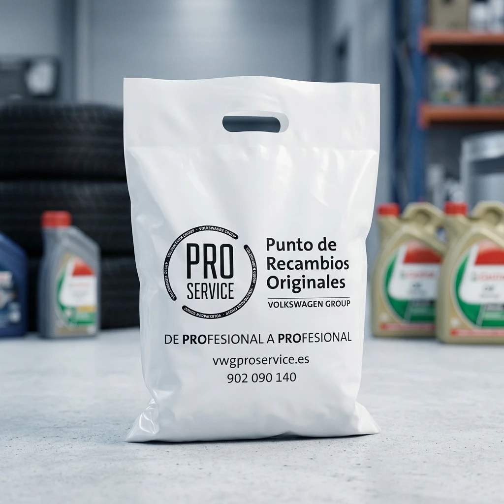 Bolsa de asa troquelada